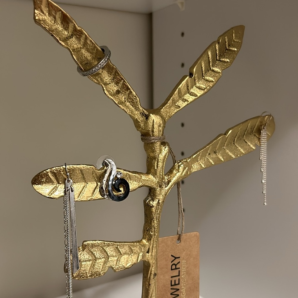 💝 jewelry Tree necklace holder with Rings & earrings plate 🙀 New